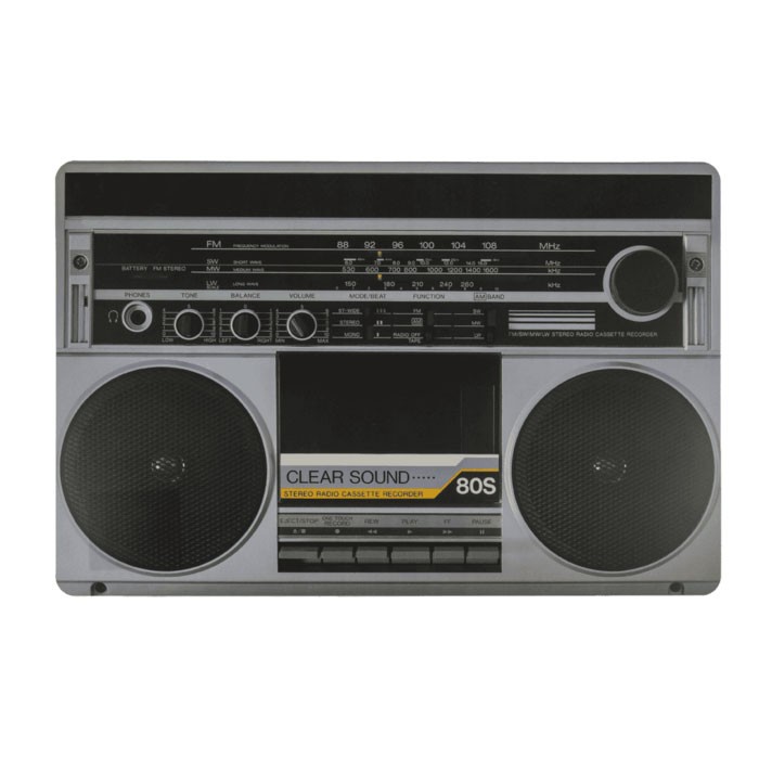 MANTEL RADIO INDIVIDUAL 44X29CM