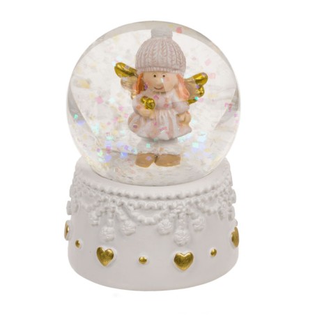 BOLA DE NIEVE ANGEL 4.5CMX4,5 CM