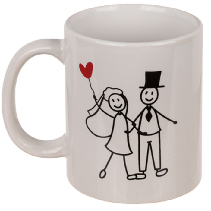 TAZA NOVIOS AMOR 