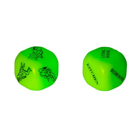 DADOS AMOR FLUORESCENTE 