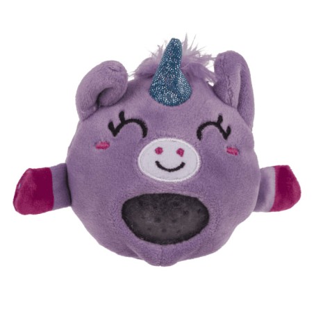 PELOTA UNICORNIO 6,5 CM FELPA 