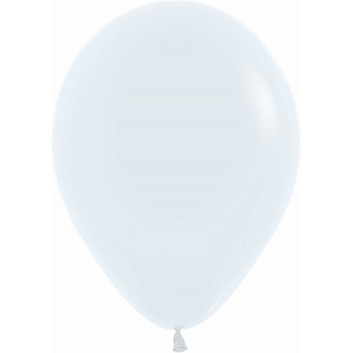 12 GLOBOS BLANCO SOLIDO 30CM -R12 SEMPERTEX