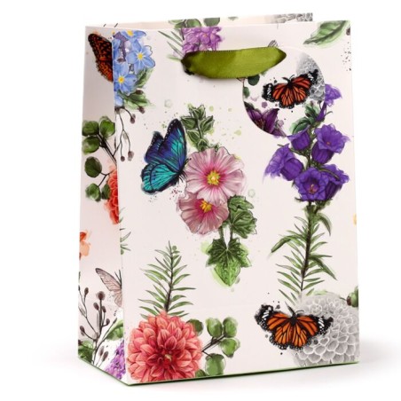 BOLSA REGALO MARIPOSAS 23CM X 17CM