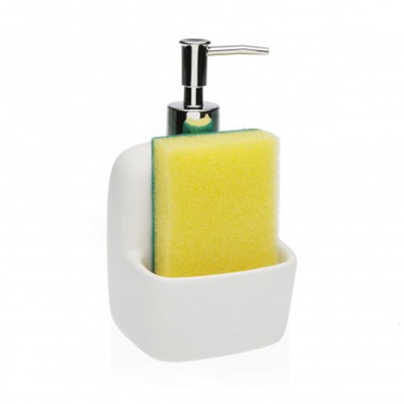 DISPENSADOR JABON BLANCO