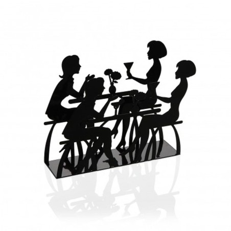 SERVILLETERO AMIGAS METÁLICO