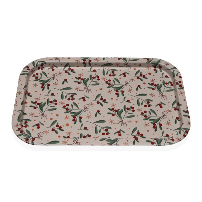 BANDEJA METALICA BAYAS 34X23X 1.5 CM