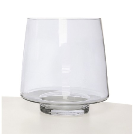 PORTAVELAS VIDRIO 18CM