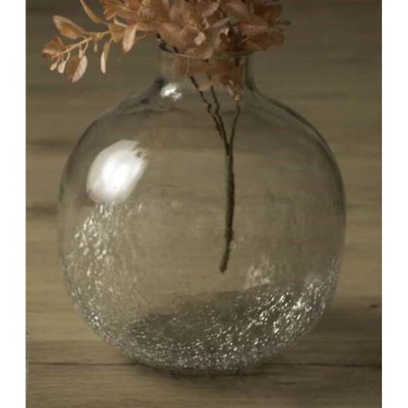 JARRON VIDRIO CARQUELE GLOBO 20CM