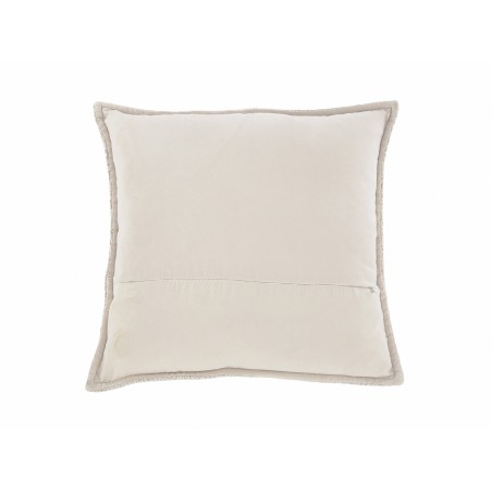 COJIN BEIGE RIZO SUAVE 45X45CM