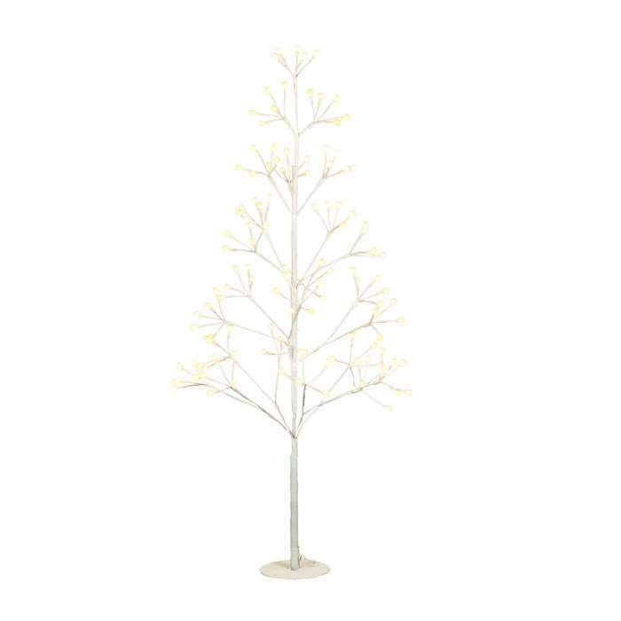 ARBOL LED BLANCO 120CM 9 FUNCIONES