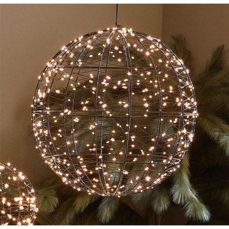 BOLA NEGRA 600 LEDS 40CM IP44
