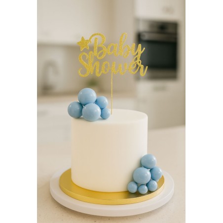 20 BOLAS AZULES DECORACIOND E TARTAS