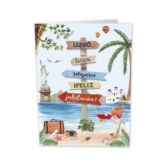 POSTAL FELIZ JUBILACION 