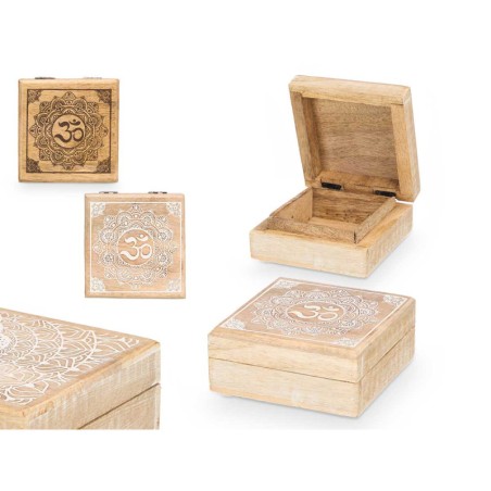 CAJA MADERA 10X10X15CM ARABE