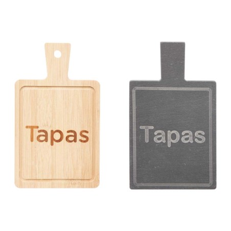 TABLA CUADRADA PIZARRA O BAMBU PRESENTACION /24