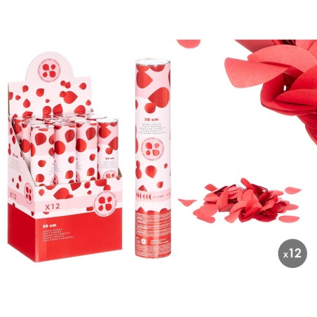 PÉTALOS ROJOS CONFETI CAÑON /48