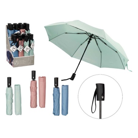 PARAGUAS AUTOMATICO PLEGABLE COLORES PASTELES /16