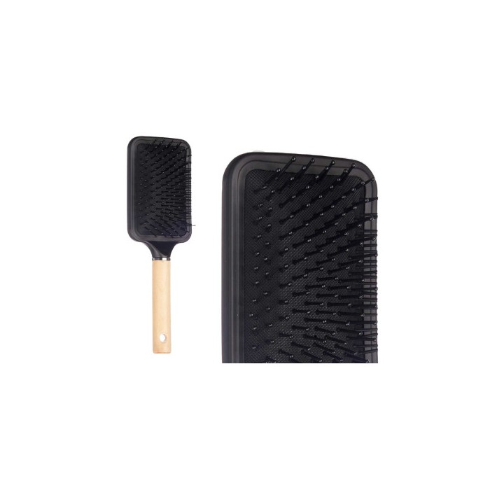 CEPILLO CUADRADO MANGO MADERA /24