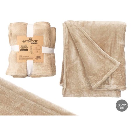 MANTA MARRON 180X220 SEDALINA 