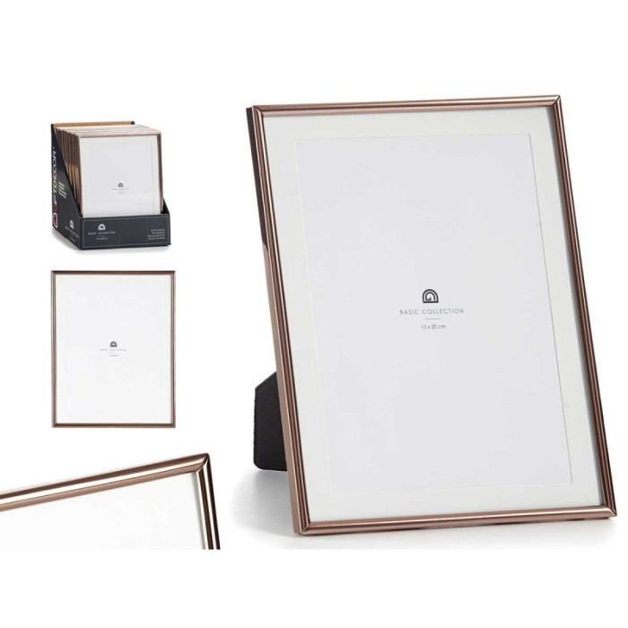 PORTAFOTOS COBRE 15X20CM