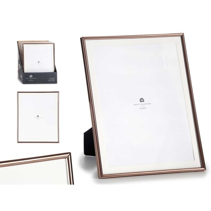 PORTAFOTOS COBRE 20X25CM