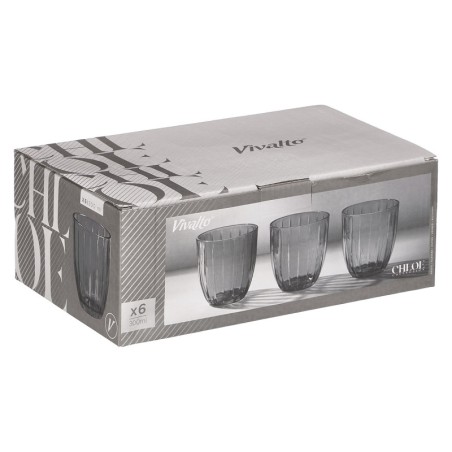 SET 6 VASOS RAYAS HUMO AZUL/4