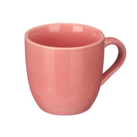 TAZA CAFE ROSA 210ML CERAMICA LOZA