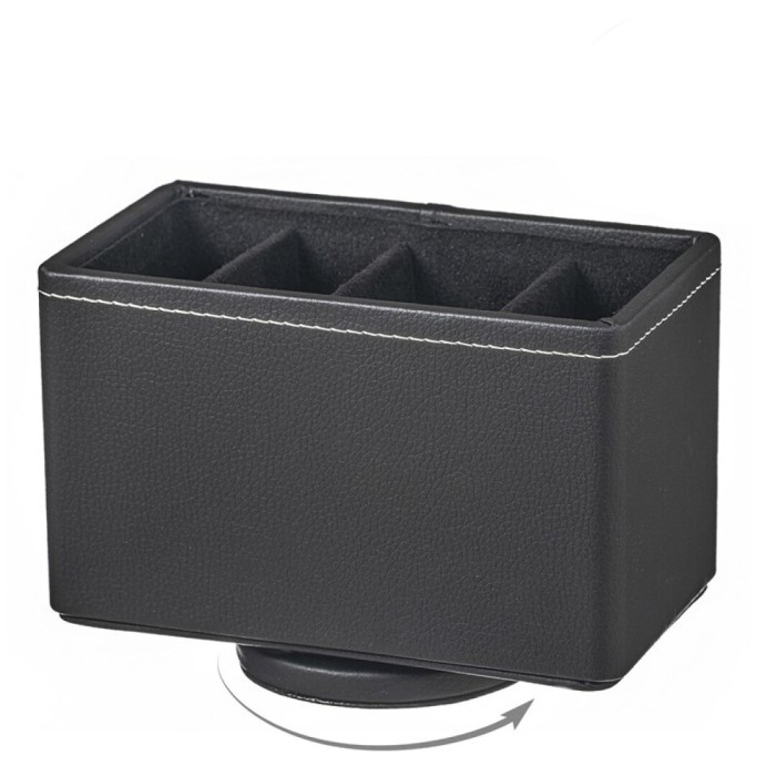 MORTAMANDOS NEGRO GIRATORIO 4 DEPARTAMENTOS