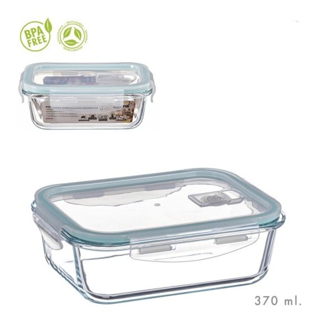 FIAMBRERA 370ML BOROSILICATO HERMETICA RECTA