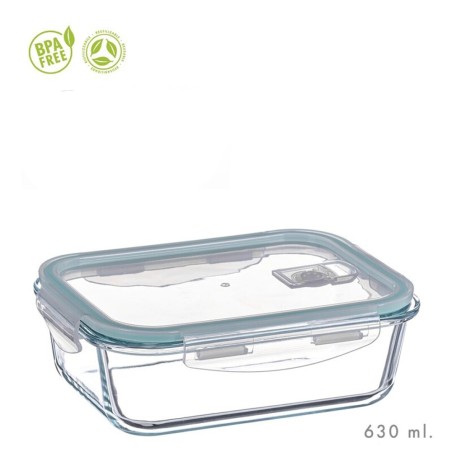 TAPER 630ML RECTANGUALAR BOROSILICATO