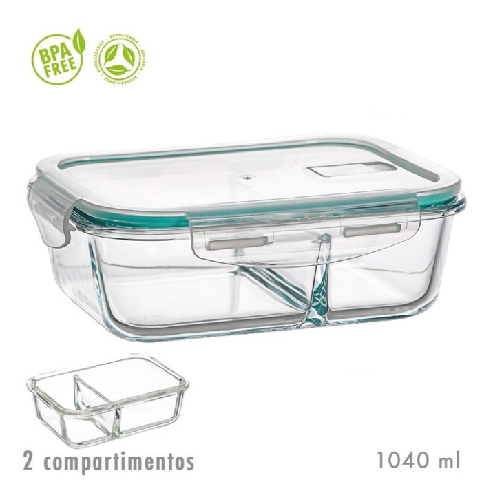 FIAMBRERA DOS COMPARTIMENTOS 1040 ML 