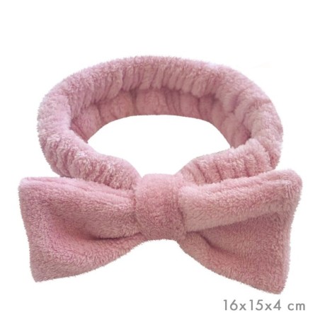 BANDA ROSA MAKE UP PARA EL PELO 