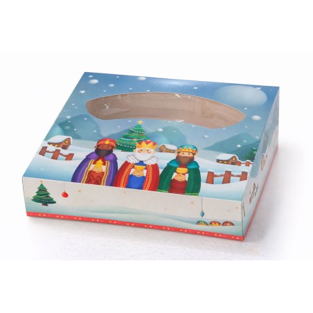 CAJA ROSCON REYES 35X8CM