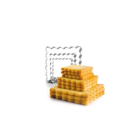 SET 3 CORTADORES RECTANGULARES ONDULADOS 