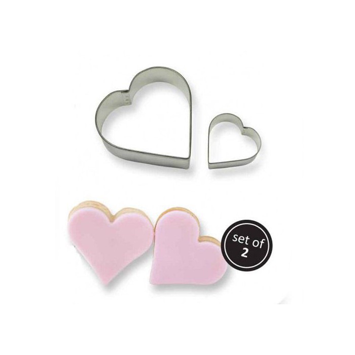 SET 2 CORTADORES CORAZON PME