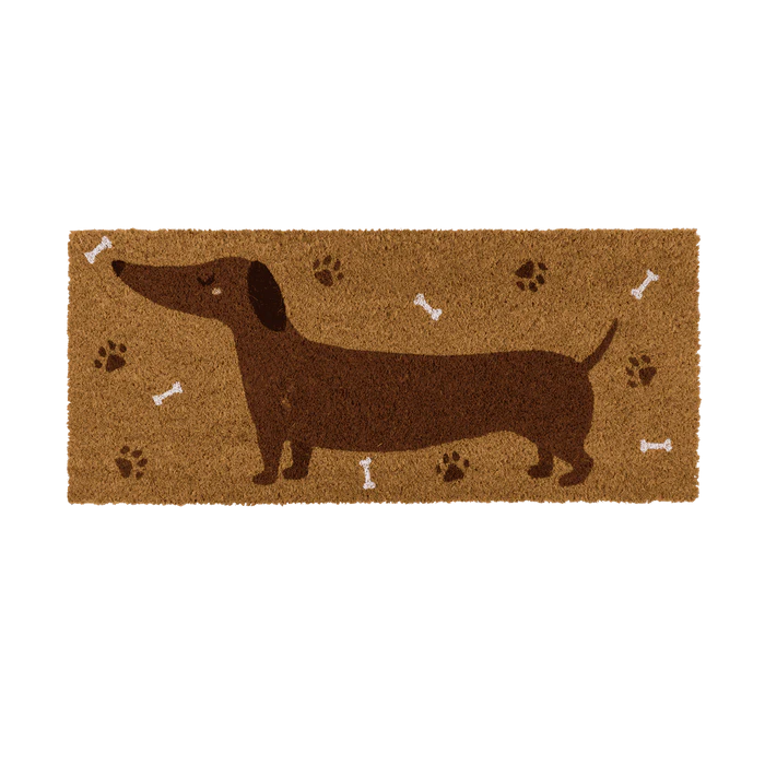 Felpudo perro salchicha 70x30