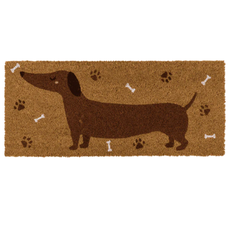 Felpudo perro salchicha 70x30