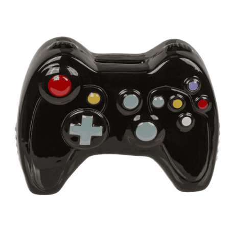 HUCHA MANDO PLAY CERÁMICA 16X13CM