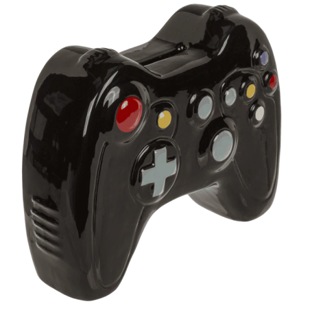 HUCHA MANDO PLAY CERÁMICA 16X13CM