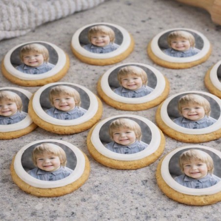 IMPRESIÓN EN PAPEL DE AZÚCAR - 6 CIRCULOS 9 CM