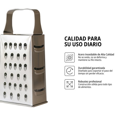 RALLADOR 4 LADOS 24CM