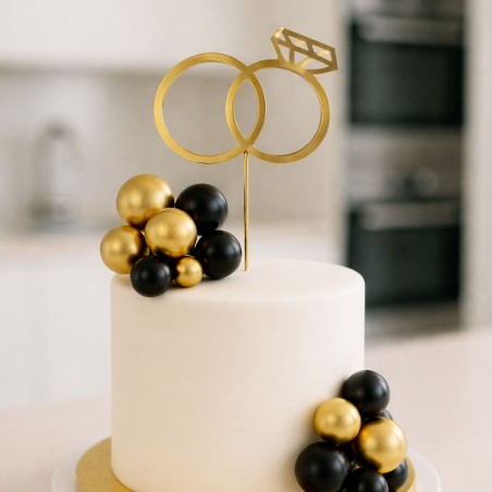 Topper anillos una capa