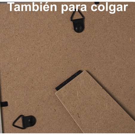 MARCO 13X18 CM MADERA Y RATAN 