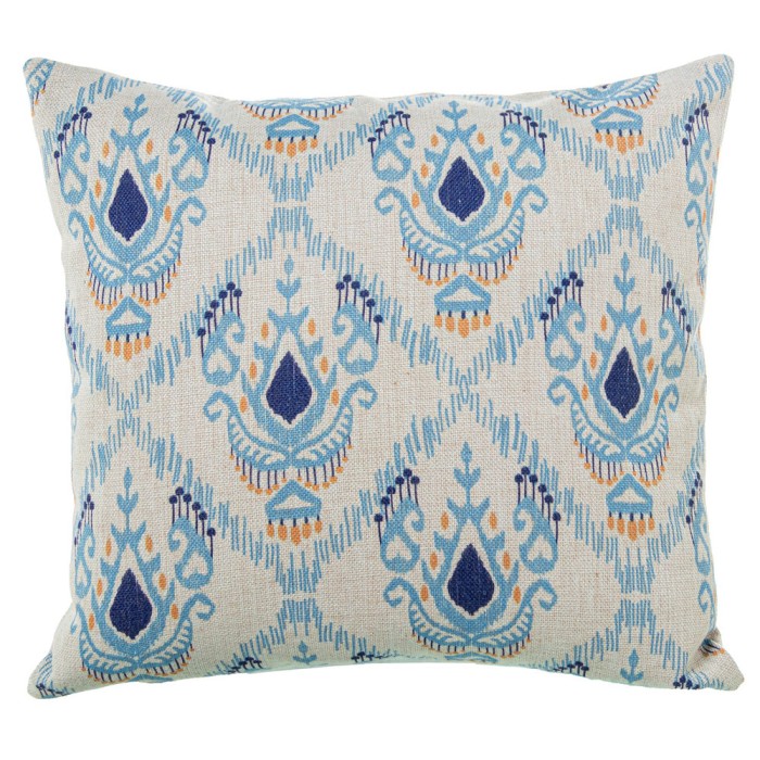 COJIN DECO AZUL 45X45CM