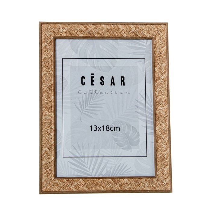 MARCO FOTOS 13X18CM MADERA JASPEADO BLANCO