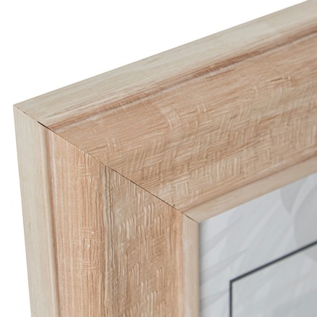 MARCO 15X20 COLOR MADERA Y BLANCO DM 