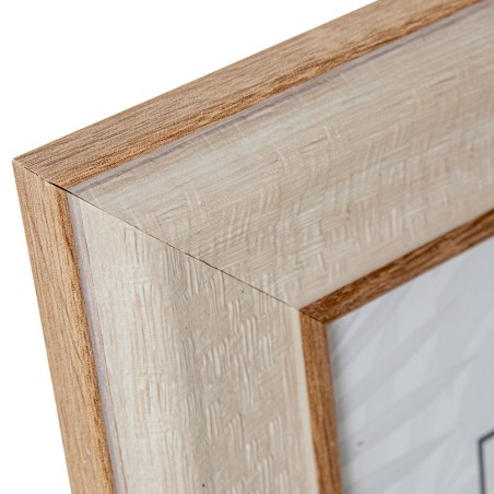 MARCO 15X20 COLOR MADERA Y BLANCO DM 
