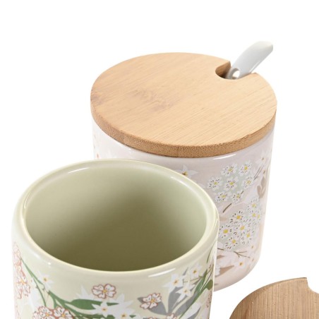 AZUCARERO FLORES REDONDO BAMBU 7.5X7.5