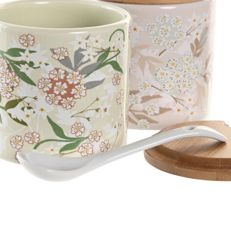 AZUCARERO FLORES REDONDO BAMBU 7.5X7.5