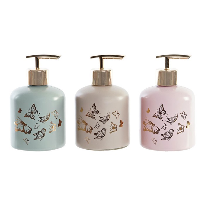 DOSIFICADOR JABON MARIPOSAS 8X8X14 500ML